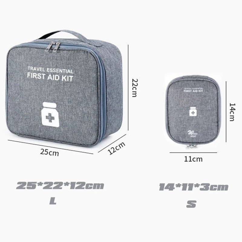 Home First Aid Kit Large Capacity Empty Medicine Storage Bag