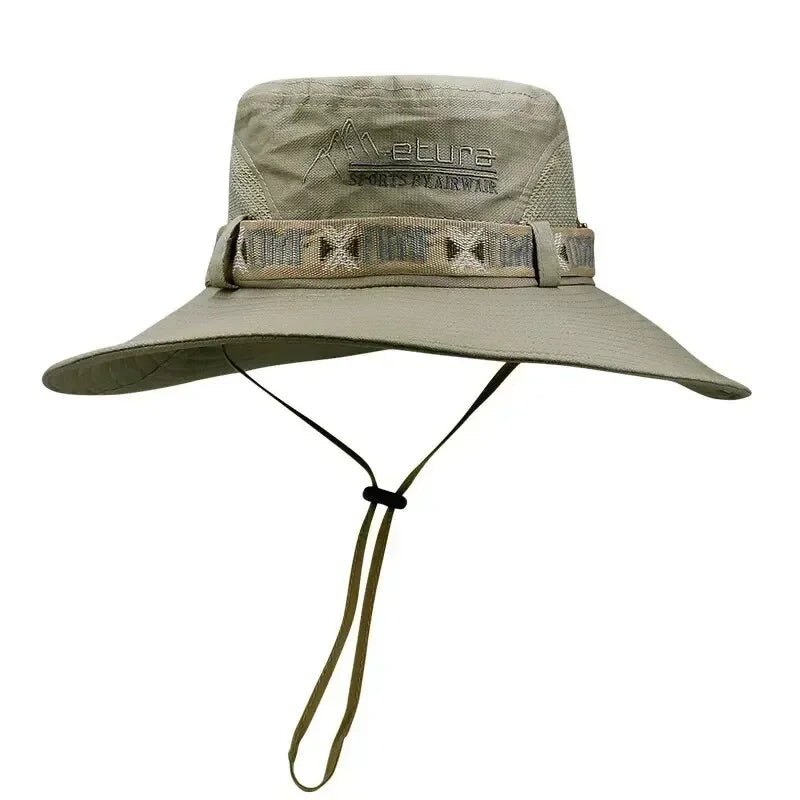 men's summer bucket hat for UV protection