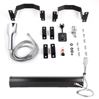 20L / 30L Car Pressurized Water Tank for Camping Shower  Roof Rack Mount with showerhead