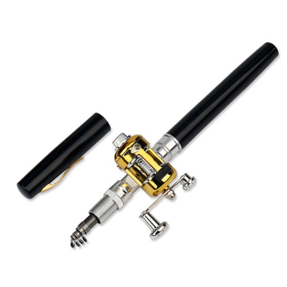 Mini Fishing Rods  Telescopic Aluminium Alloy Lure Rod