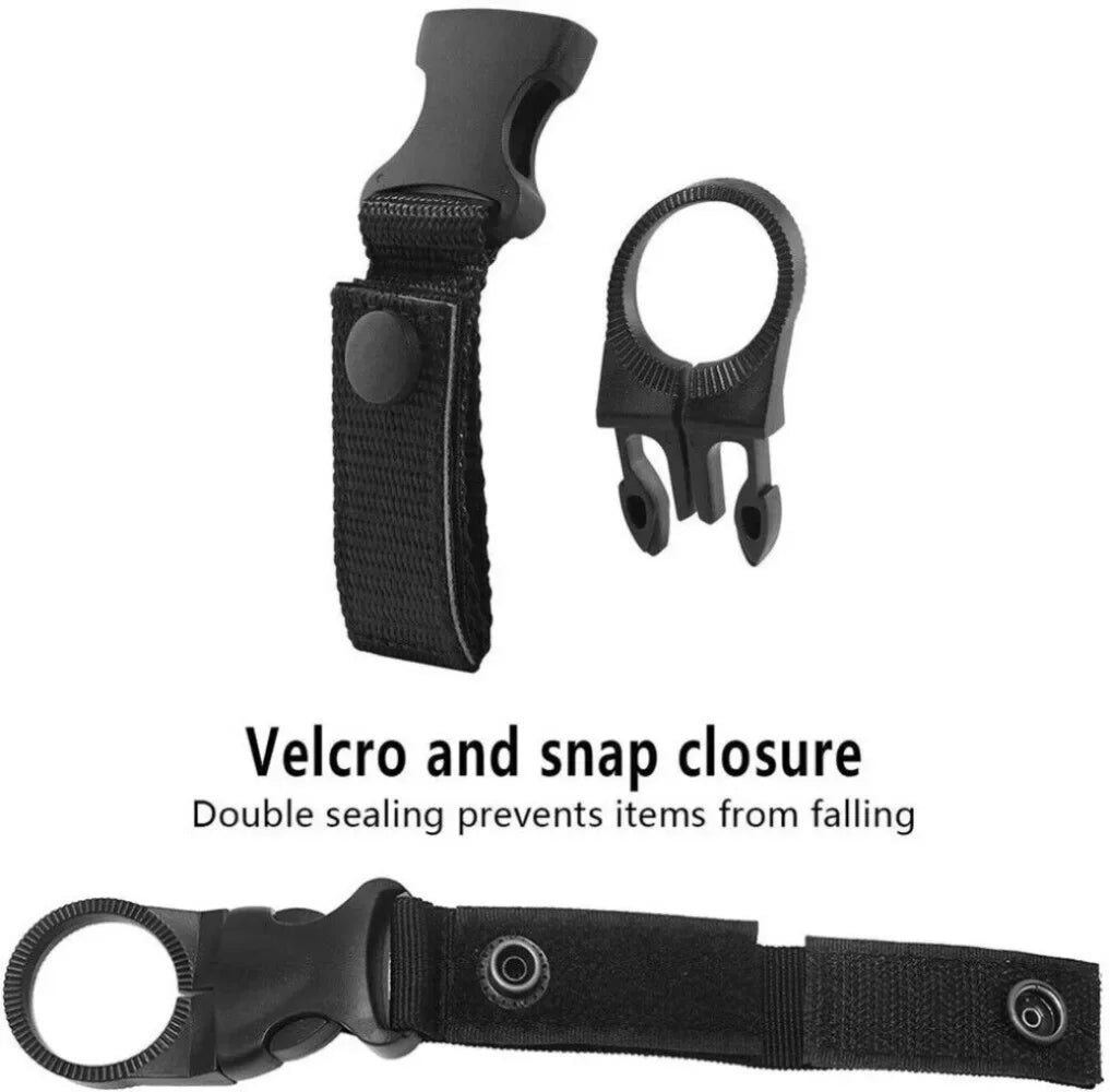 Tactical Buckle Hook Water Bottle Holder