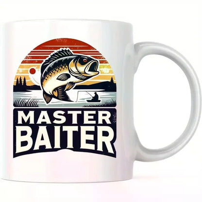 Master Baiter Coffee Mug Fishing Humor
