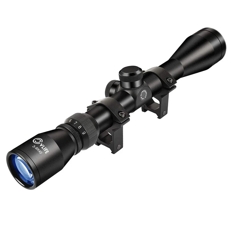 Rifle Scopes 3-9x40 Optics R4 Reticle Crosshair