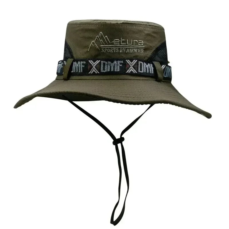 men's summer bucket hat for UV protection
