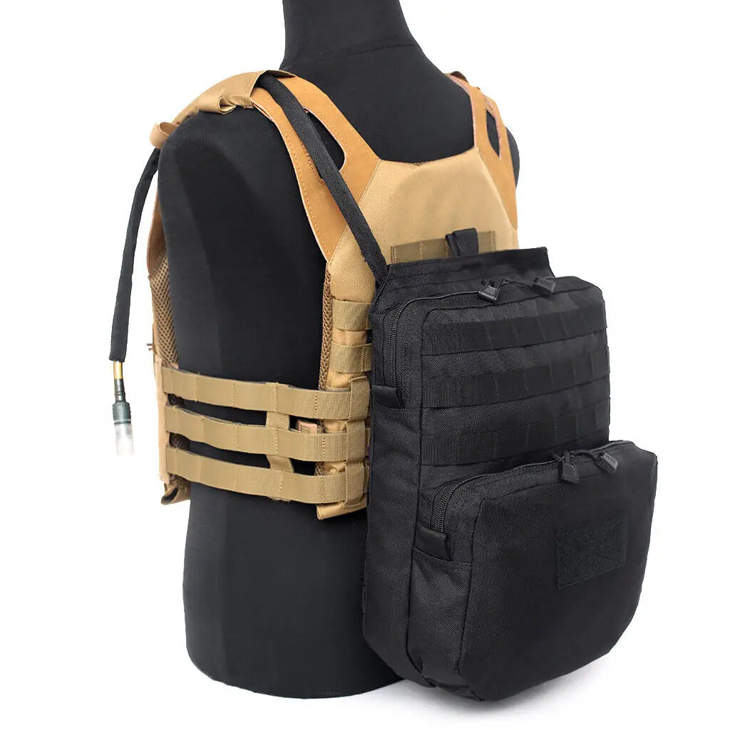 Tactical Combat Molle Bag Backpack Hydration Pouch