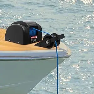 Electric Boat Anchor Winch Kit 12V with 100ft Anchor Rope
