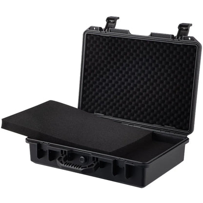 Waterproof Hard Case 19 x 14 x 5 Inches with Customizable Foam Shockproof  for Pistol