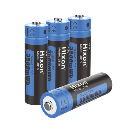 3500mWh 1.5V AA Li-Ion Rechargeable Battery