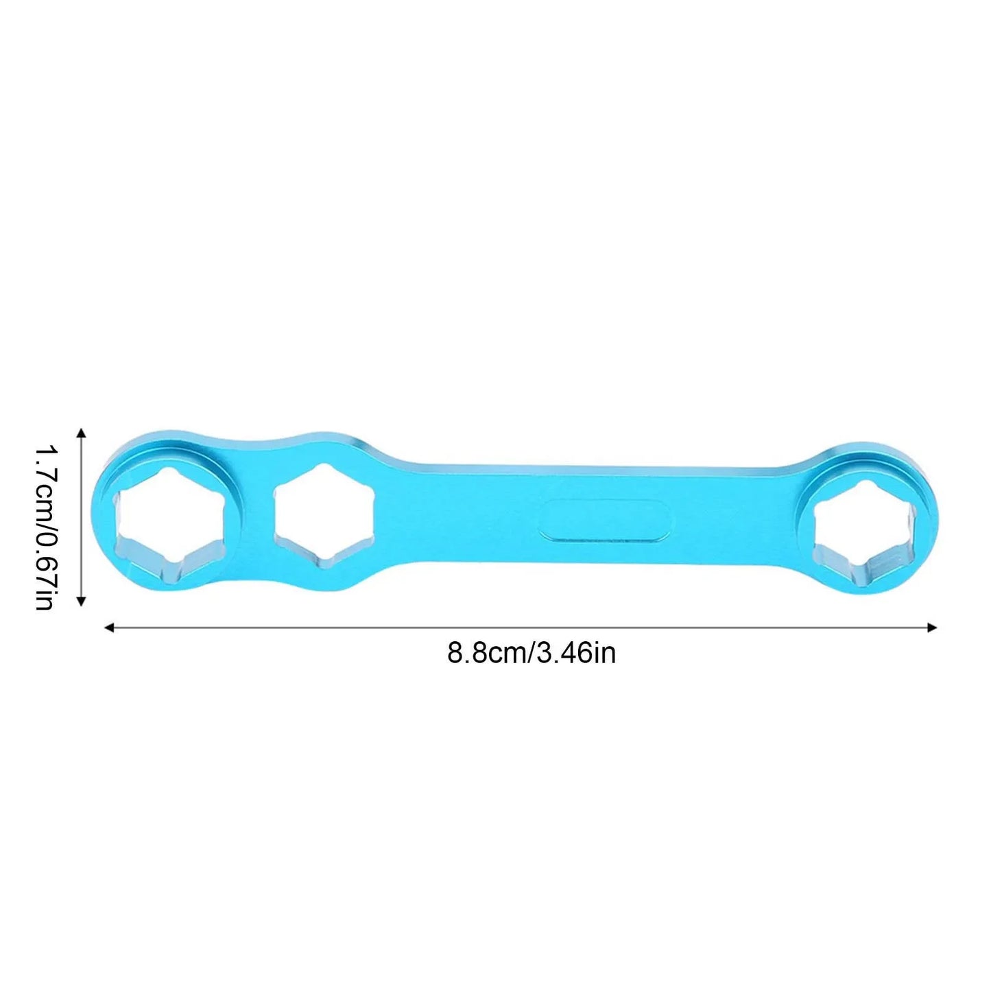 aluminum alloy DIY Casting Fishing Reel Wrench