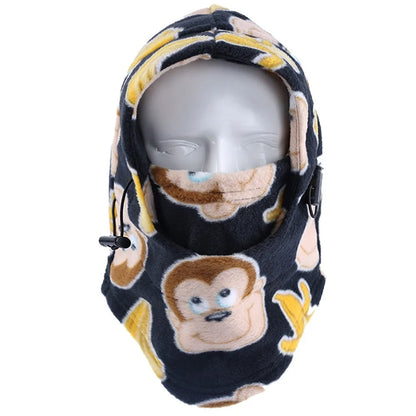 Thermal Fleece Ski Mask Neck Warmer Hoods
