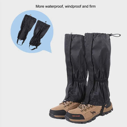 2 Pieces Leg Gaiter Polyester Waterproof Leggings Dustproof Legs Cover