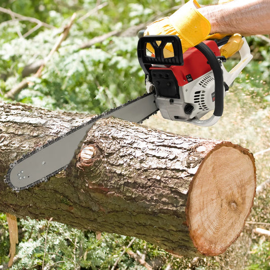 20 Inches 52CC GasolinePowered Cordless Chainsaw for Cutting Wood