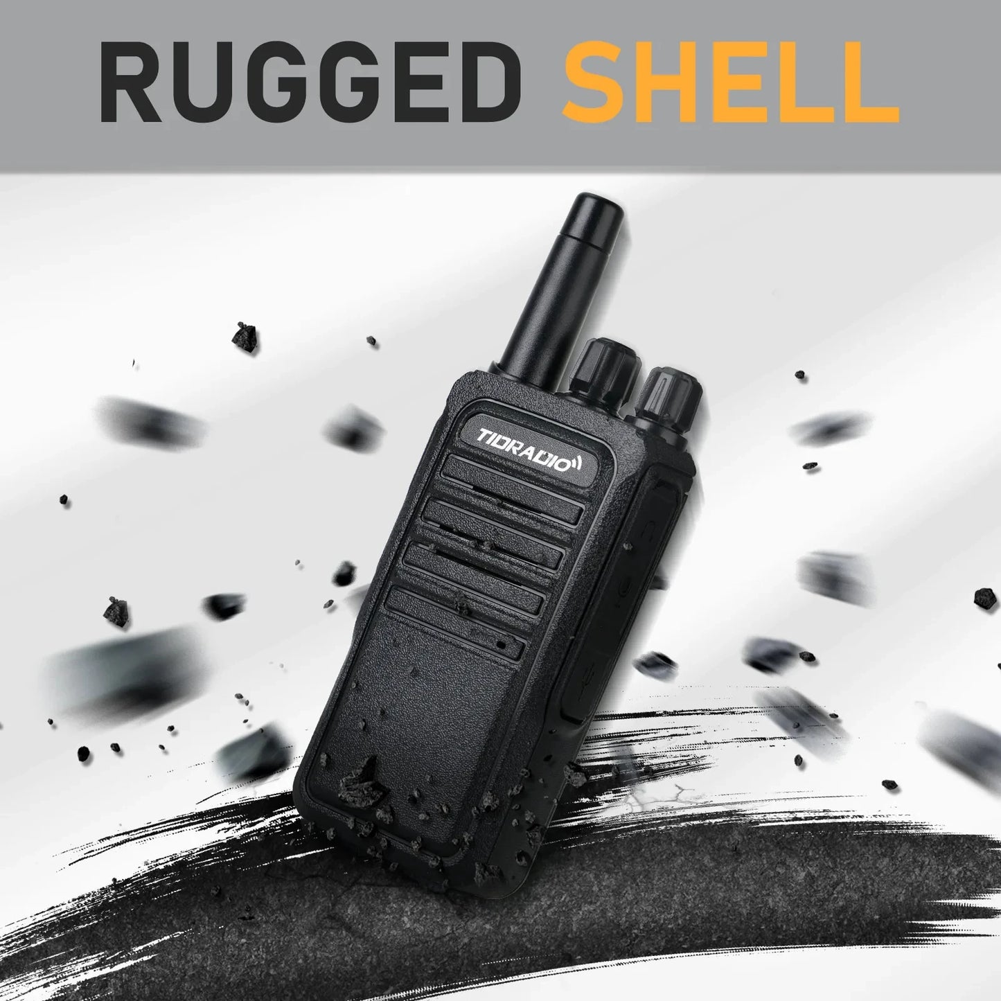 Two Way Radios 2200mAh Long Range Walkie Talkies 22CH USB Rechargeable