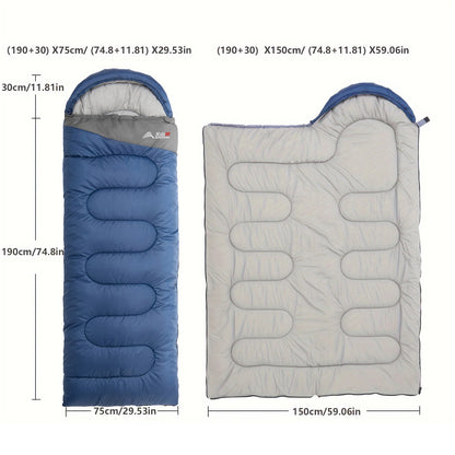 Camping Sleeping Bag Ultralight Waterproof Warm