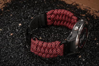 Compatible With Garmin, Paracord Watch Band