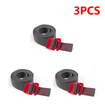 3-10PCS 1.5M Cord Tape Nylon Rope with Quick Release Hook