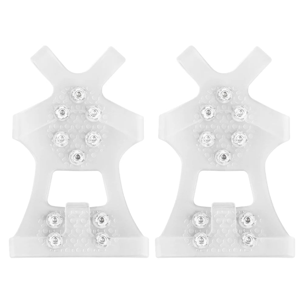 9 Teeth Climbing Crampons Anti-Slip Mountaineering Cleats Unisex Snow Claw