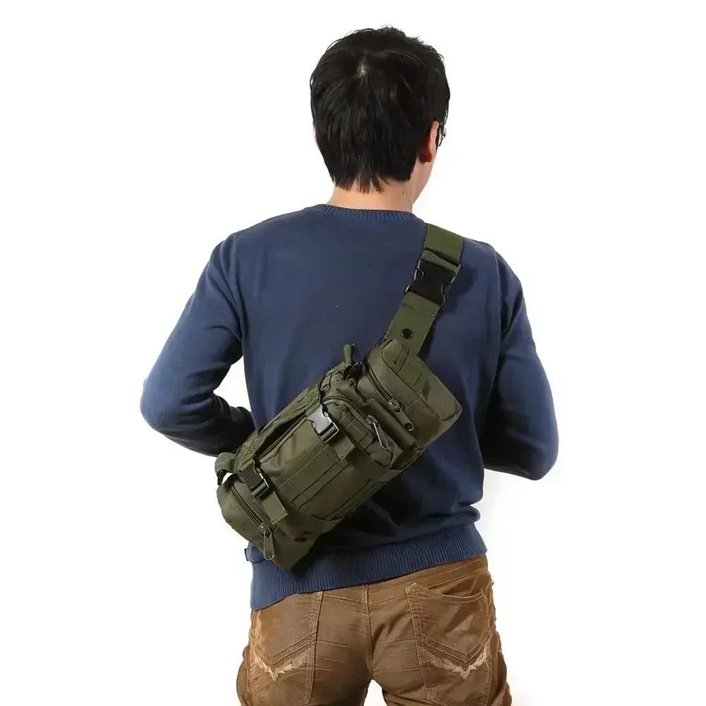 Tactical Military Molle Chest Fanny Pack Backpack