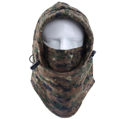 Thermal Fleece Ski Mask Neck Warmer Hoods