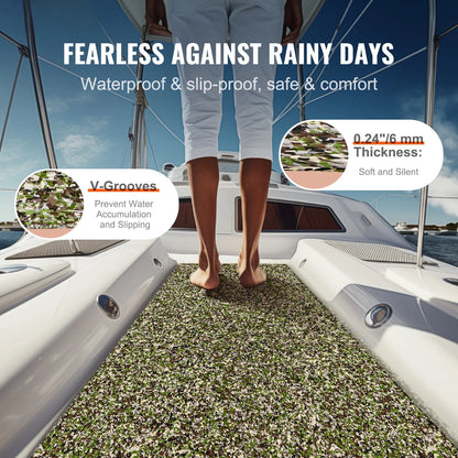 Boat Flooring Foam Boat Decking Non-Slip Self-Adhesive Flooring