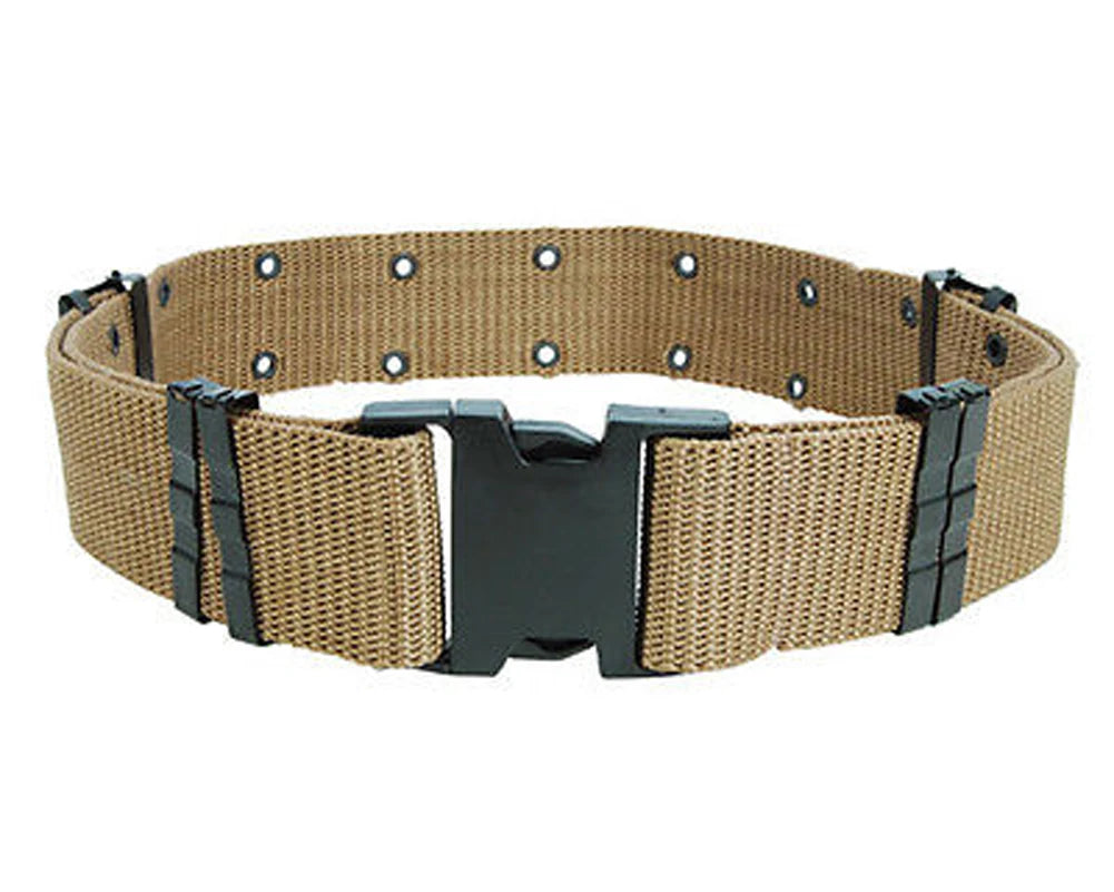 Tactical Military Pistol Belt  Adjustable  Hunting Webbing Waistband Belt