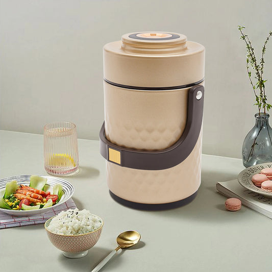 3-Tier Sealed Stackable Food Thermos, Insulated Lunch Box