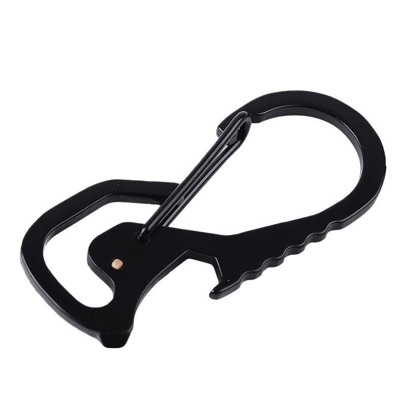 Multifunctional Screwdriver Carabiner Cap Lifter Hex Driver Bottle Opener