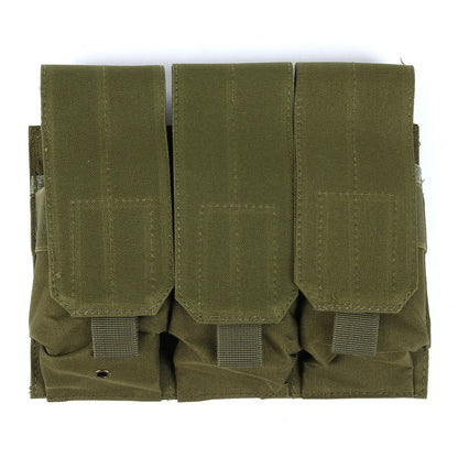 Military Triple Magazine Pouch Nylon Tactical Molle Vest Pouches