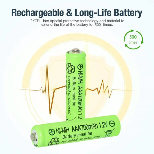 2–24 PCS 16800mAh 1.2V AAA Rechargeable Ni-MH Batteries