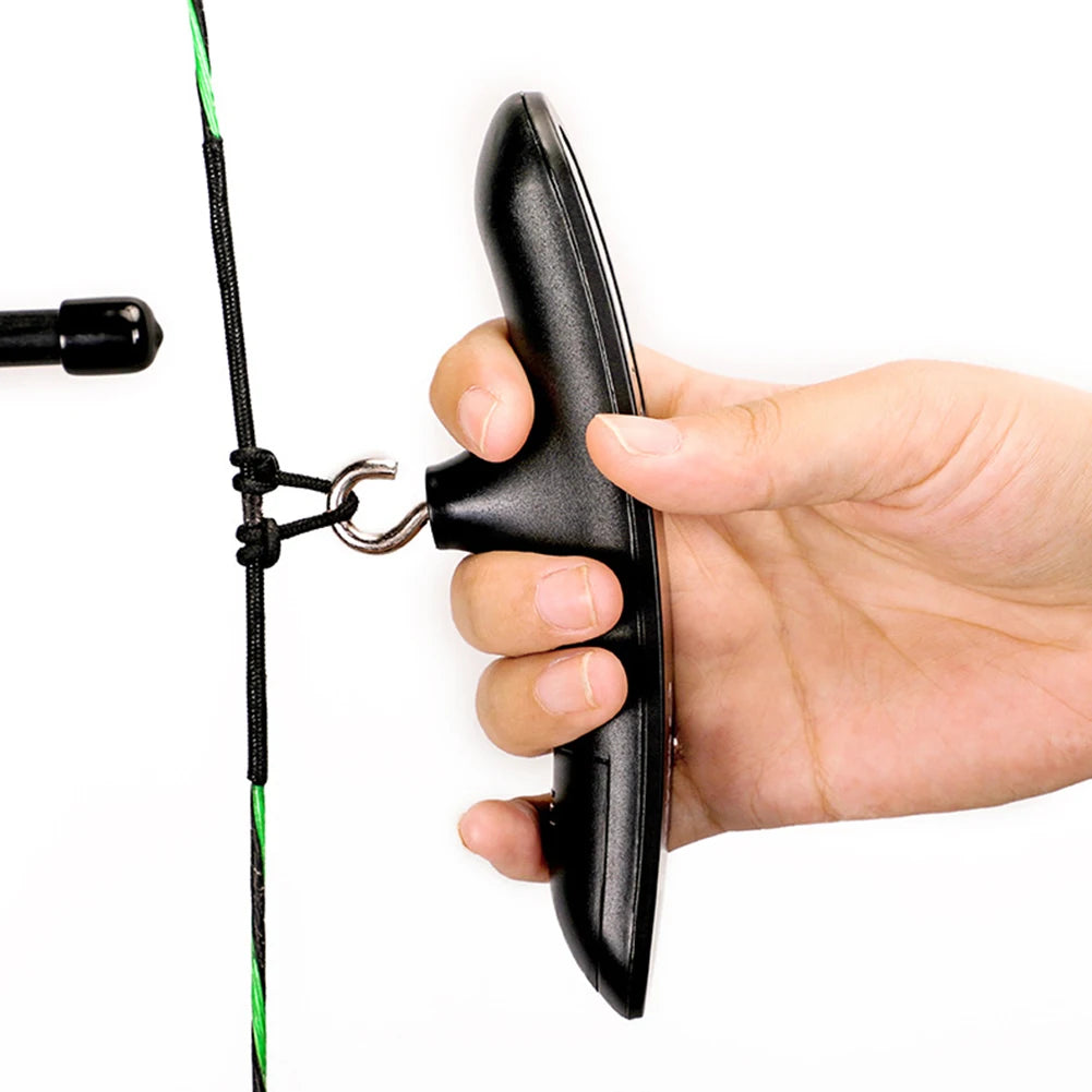 Archery LED Bow Scale 110lbs Draw Dynamometer Archery Compound Recurve Bow Measuring Instrument