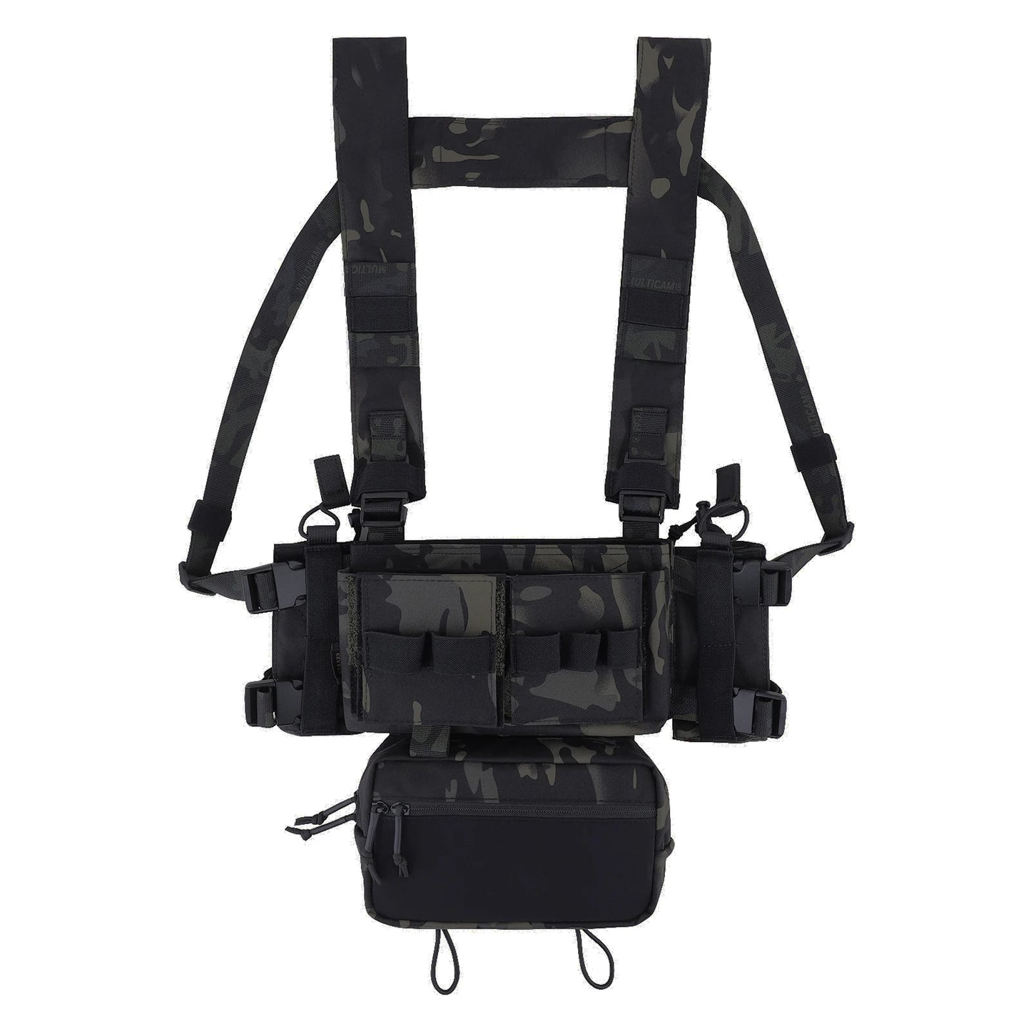 Tactical  Chest Rig Micro Chassis Modular Vest  Magazine Pouch