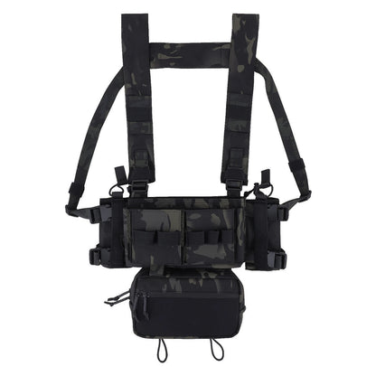 Tactical  Chest Rig Micro Chassis Modular Vest  Magazine Pouch
