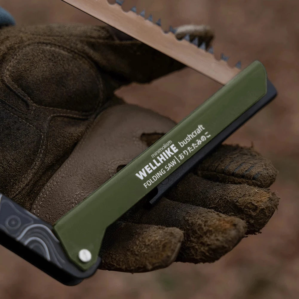 Folding Saw with Storage Bag
