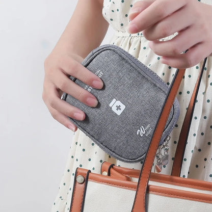 Home First Aid Kit Large Capacity Empty Medicine Storage Bag