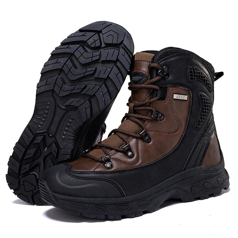 Men's mountain climbing  hiking boots,