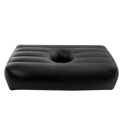 Inflatable Mattress PVC Air Bed For Beach Trips, Camping, Traveling, Hiking