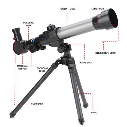 Professional Student Telescope Educational Astronomical Refractor Monocular