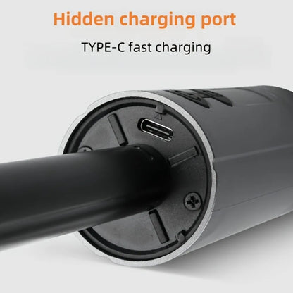 Retractable Outdoor Camping Light - | USB-Rechargeable, Portable Stand