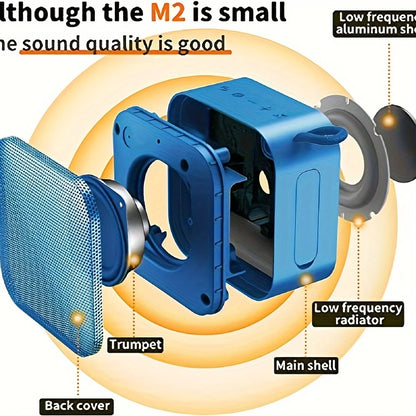 Bluetooth Wireless Speakers, Small Waterproof