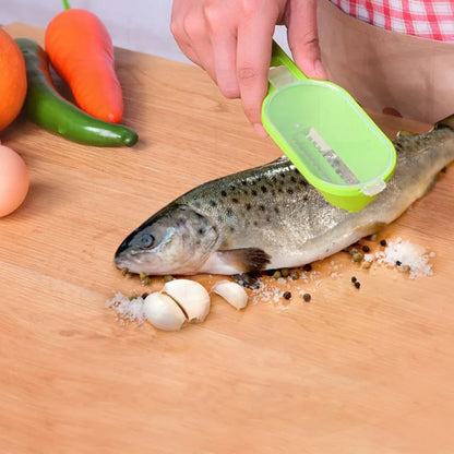 fish skin scale scraping brush