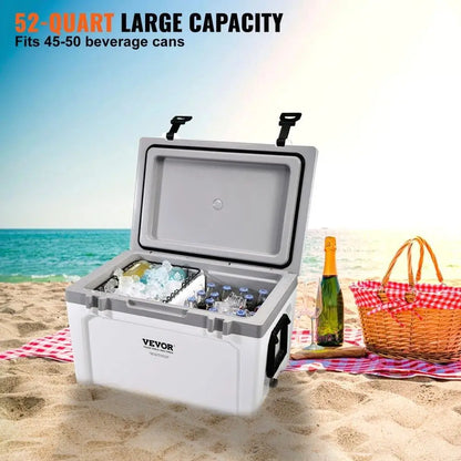 Insulated  , 52 qt,  Ice Retention Hard Cooler