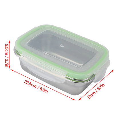 Food Storage Container Space Saving Stainless Steel