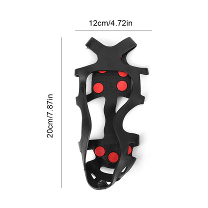 9 Teeth Climbing Crampons Anti-Slip Mountaineering Cleats Unisex Snow Claw