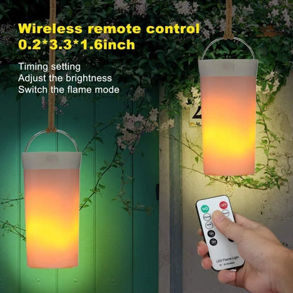LED Flame Light USB Rechargeable Flameless Candles