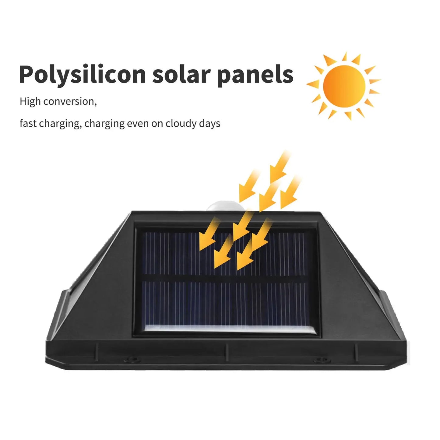 4X Solar Power PIR Motion Sensor Wall Lights 100LED Outdoor Lamps