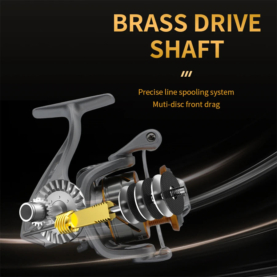 Spinning Fishing Reels Metal Spool Interchangeable