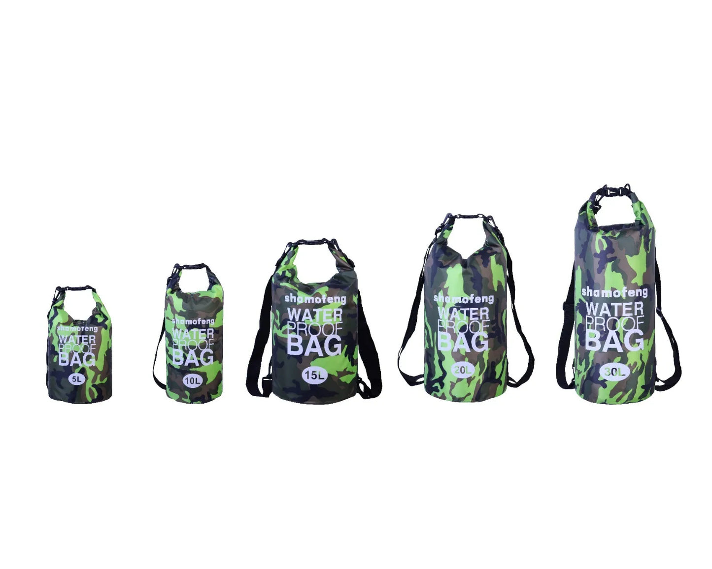 Waterproof Dry Bag Combo 20L 30L Roll Top Dry Storage Bag Boating Camping Fishing