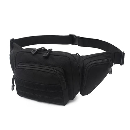 Tactical Concealed Carry Holster Fanny Pack Waist Conceal Hidden Pistol Handgun Gun Bag Hiking Mobile Phone Belt Pack Combat Bag