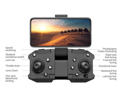 H10 drone, 8K camera intelligent obstacle avoidance, optical flow positioning, precise hovering shooting,