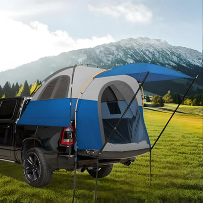 Truck Bed Tent  Rain Protection  Easy Set-up For 2 Person, Fits Full Size Short Bed